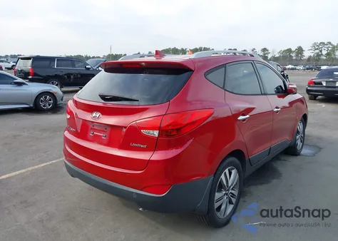 2014 Hyundai Tucson Limited z USA, uszkodzony, nr VIN KM8JU3AG9EU798368